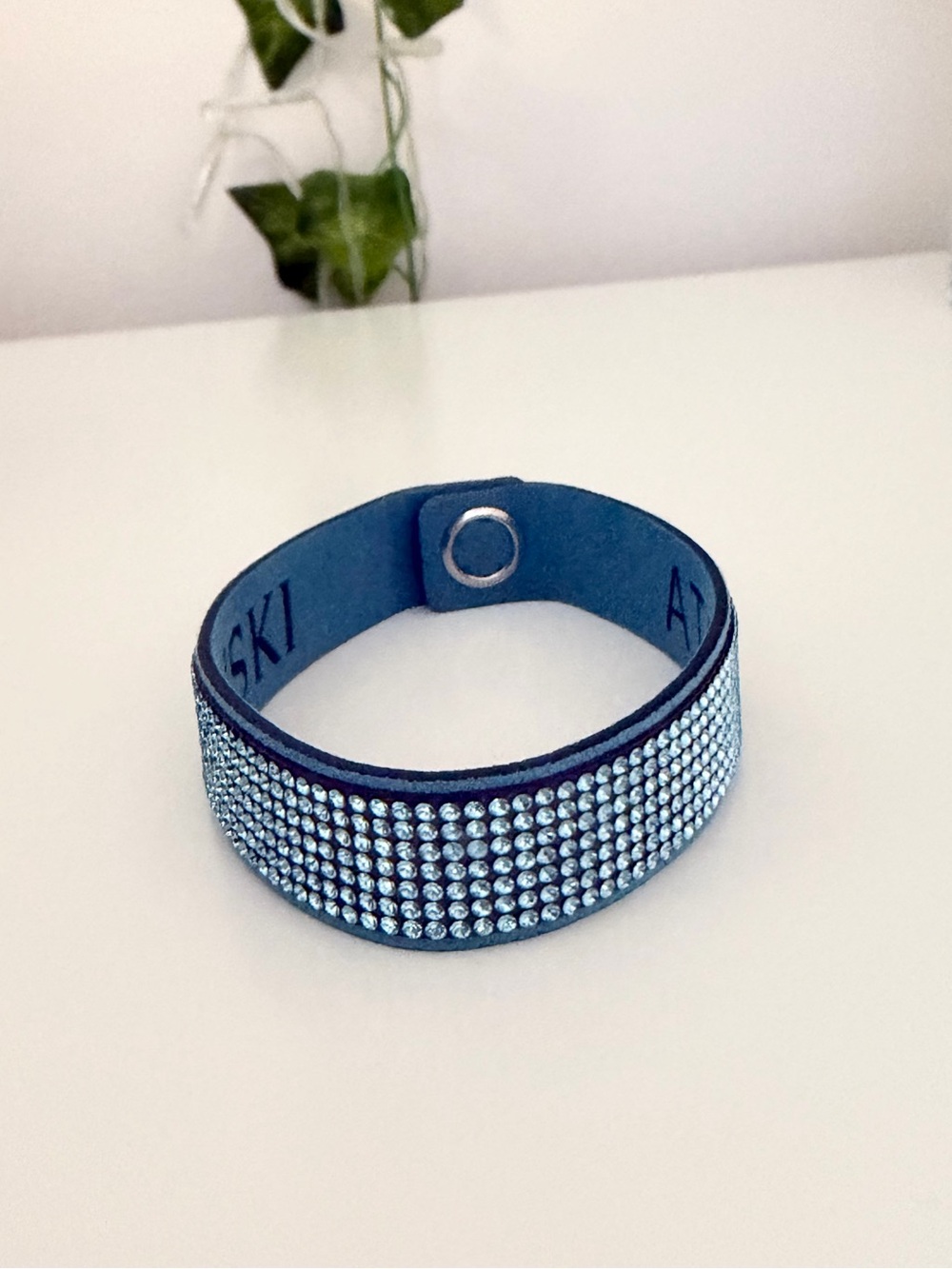 Atelier Swarovski Blue Gemstone Bracelet